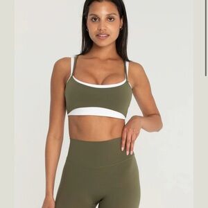 NWT FORM Layered Sports Bra